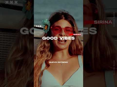 🌞 Si este verano tuviera una banda sonora...sería "GOOD VIBES" de Sirina. 🌴🎶