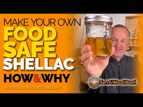 Shellac How To Make Food Safe Wood Finish Video