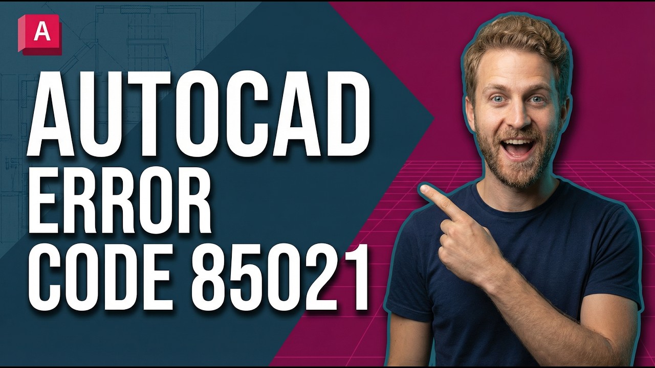 Autocad Error Code 85021 (2026 Easy Guide) - YouTube
