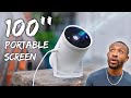 100 Inch PORTABLE Screen? - Samsung The Freestyle