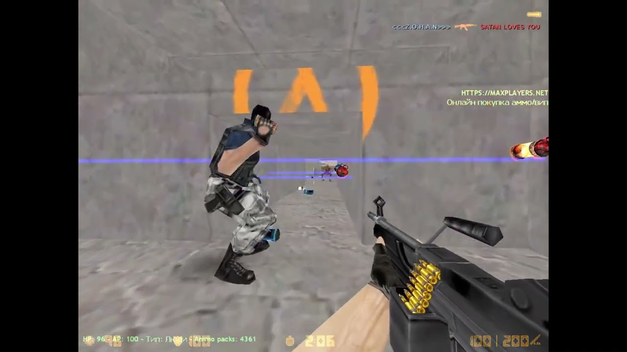 Counter-Strike 1.6 [MAXPLAYERS] ZOMBIE UNLIMITED map zm_biohazard_base