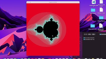The Mandelbrot Set in Python with Pygame