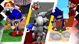 3 Metal Sonics in Sonic Robo Blast 2