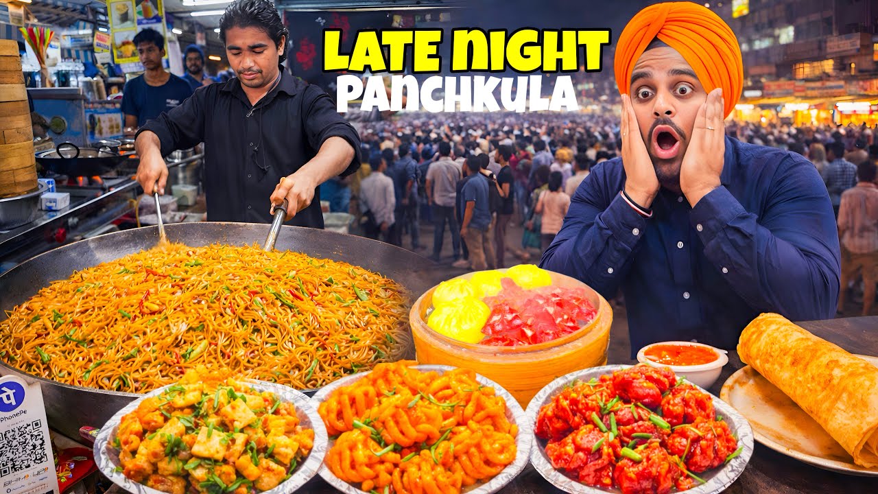 Top Food Critic Reveals Best Street Food in Panchkula | Russian Momo , Dosa| Indian Street Food