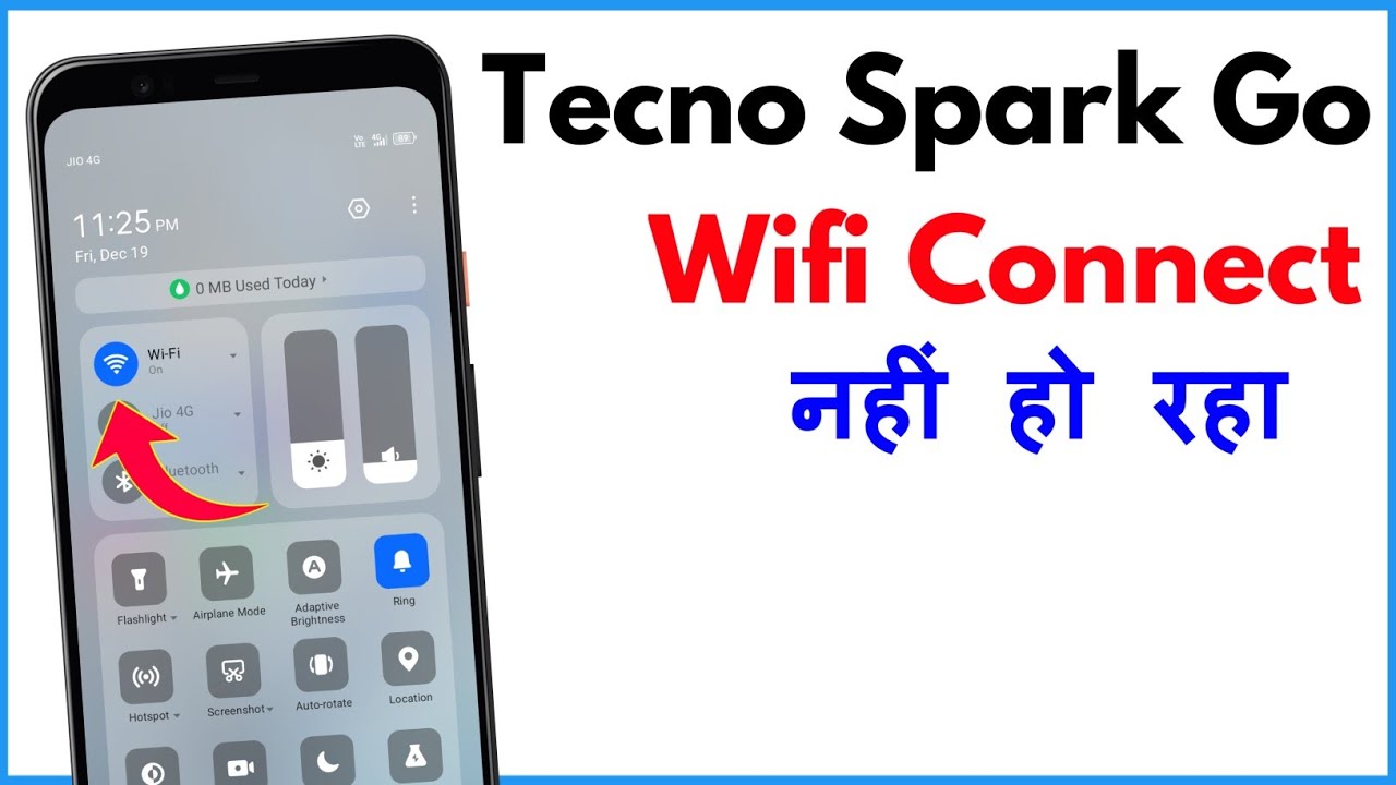 Tecno Spark Go 1 Wifi Connection Problem | Tecno Spark Go 1 Me Wifi Connect Nahi Ho Raha Hai 