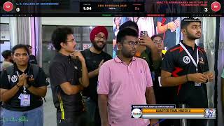 VIT  PUNE vs Team Robocon LDCE  | ABU Robocon 2025 India | Preliminary Round