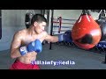 DMITRY BIVOL IS RIPPED, DISPLAYS HIS EXPLOSIVE POWER!! FIRST LOOK AT CAMP FOR SULLIVAN BARRERA