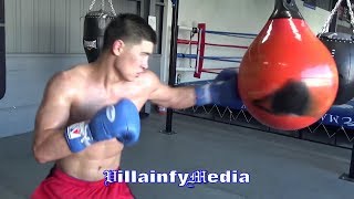 DMITRY BIVOL IS RIPPED, DISPLAYS HIS EXPLOSIVE POWER!! FIRST LOOK AT CAMP FOR SULLIVAN BARRERA