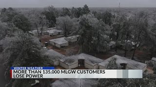 Ice on trees, power lines puts tens of thousands in the dark