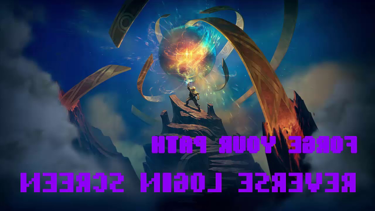 FORGE YOUR PATH - REVERSE LOGIN SCREEN