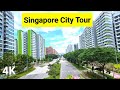 Sngapore city tour   tampines to punggol via pasir ris singapore