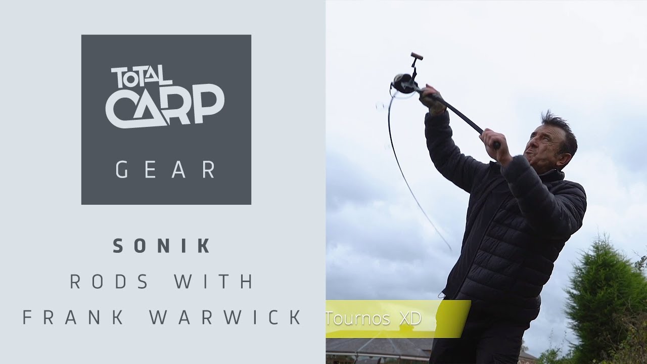 Testing new SONIK rods with Frank Warwick 