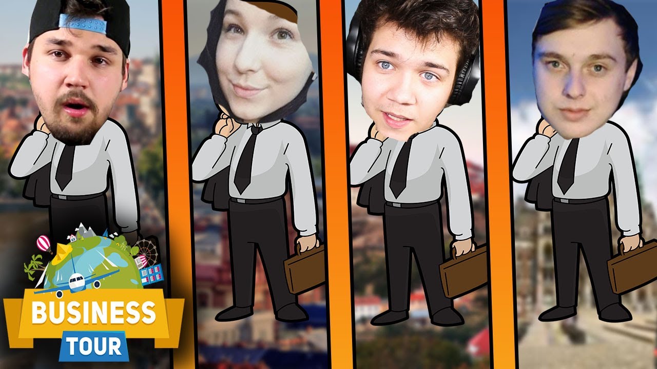 MORRY ŠIKANUJE MÁJU! - Business Tour [MarweX&@Morryeej&@KubaLakotýr&Maya]