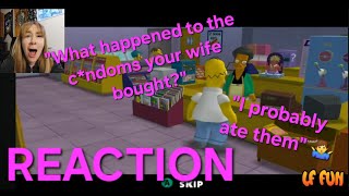 Punching Babies? Ytp - The Simpsons Sht And Run Reaction
