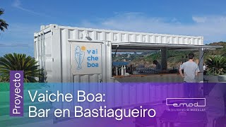 Transformamos Un Contenedor Marítimo Vaiche Boa Bastiagueiro Emod Inteligencia Modular.