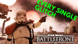 Every Star Wars Battlefront Glitch 