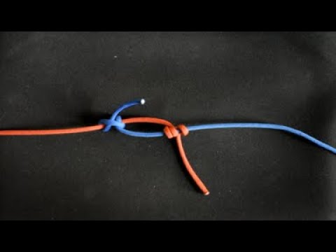 How to tie an Adjustable Bend knot