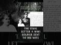 The Final Letter a WWI Soldier Sent to His Wife -EpsHH17 #historicalphotos #history #amazinghistory
