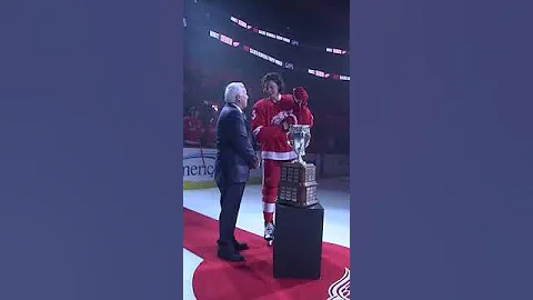 Seider presented with the Calder in front of home ...