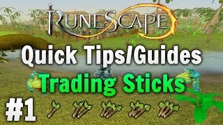 RS3 Runescape Quick Trading Sticks