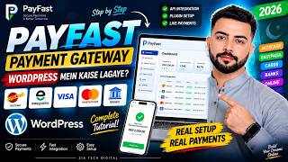 PayFast Payment Gateway WordPress Mein Kaise Lagayein? | JazzCash, Easypaisa, Cards & API Setup 2026 screenshot 5