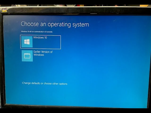 Dual Boot Computer Windows 10 And Windows XP - YouTube