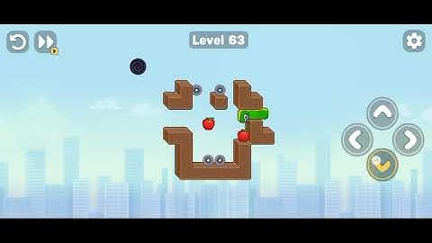 Snake Puzzle Slither to Eat Level 63 | snake puzzle level 63