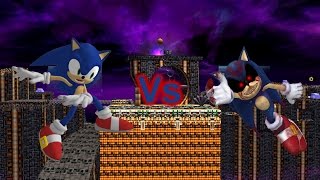 SSBB Wii U Modded Battles: Sonic Vs Sonic.EXE