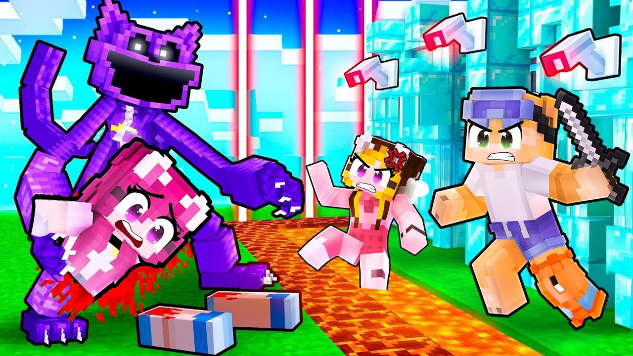 CATNAP vs CEA MAI SECURIZATA BAZA in Minecraft!