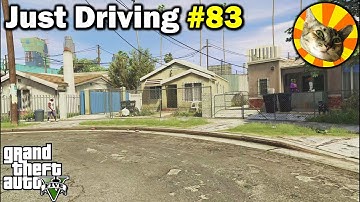 Driving on Grove Street in first person view [GTA V]