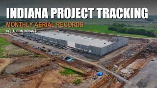 Indiana Construction Progress | Drone Footage for Project Tracking