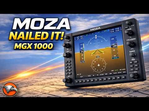 MOZA MGX 1000 Review. Avionics Made Affordable. Preconfigured
