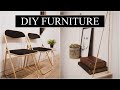 【家具DIY】パイプ椅子をおしゃれにリメイク＆壁掛け棚