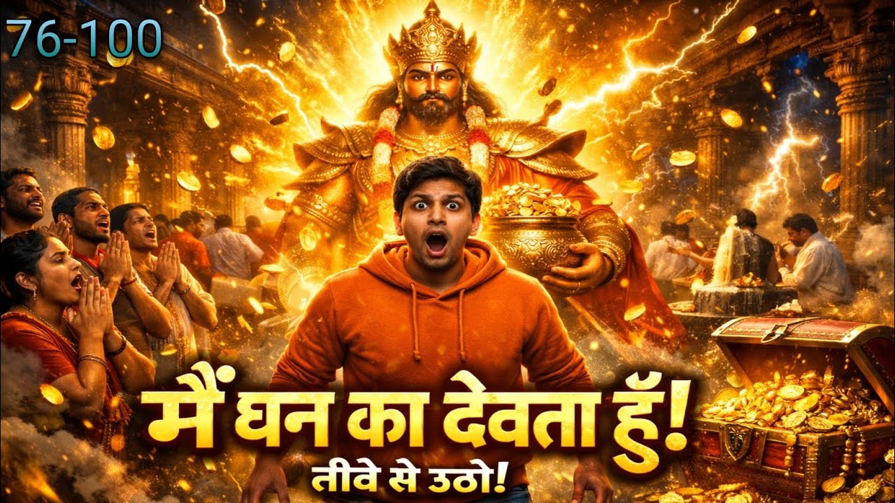 “नीचे से उठो… मैं धन का देवता हूँ 💰🙏 | देवताओं के अभिषेक में चमत्कार!” | Episode 76-100