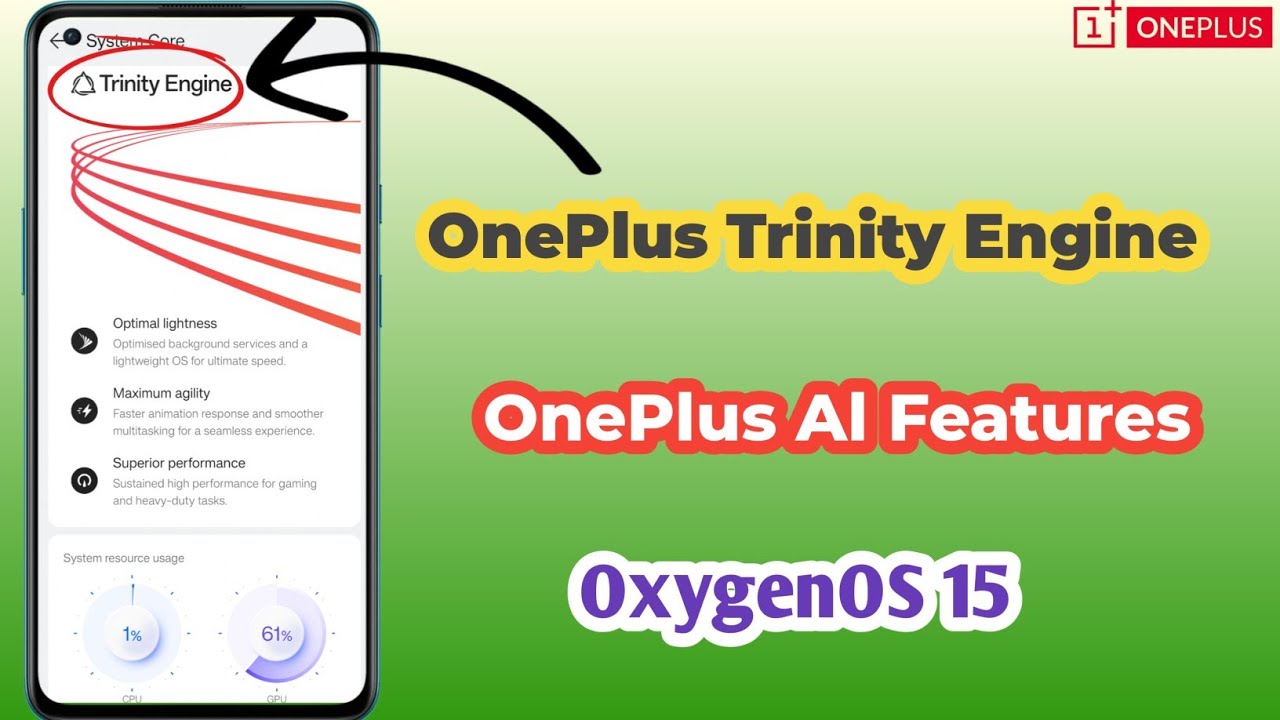 Trinity Engine One Plus OnePlus 11 Trinity Engine Explain | OnePlus Tip & Tricks | OxygenOS 15 ...