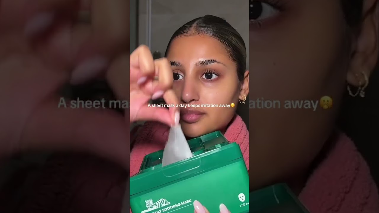A sheet mask a day 