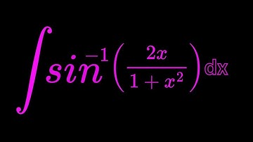 Hard Integral of arcsin (2x/1+x^2) dx