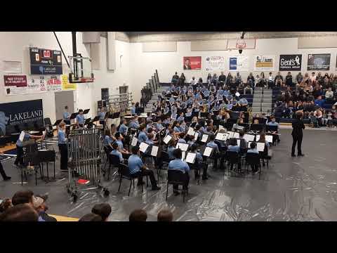 2/28/22 Lakeland Preparatory School beginner band winter Band Festival Spotlight concert