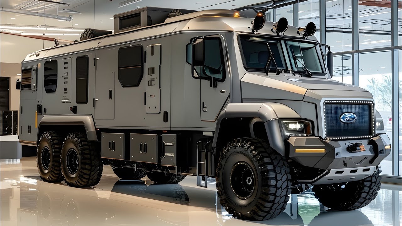 Inside S650k 2026 Ford F-550 6x6 Armored Camper Motorhome | Ultimate ...