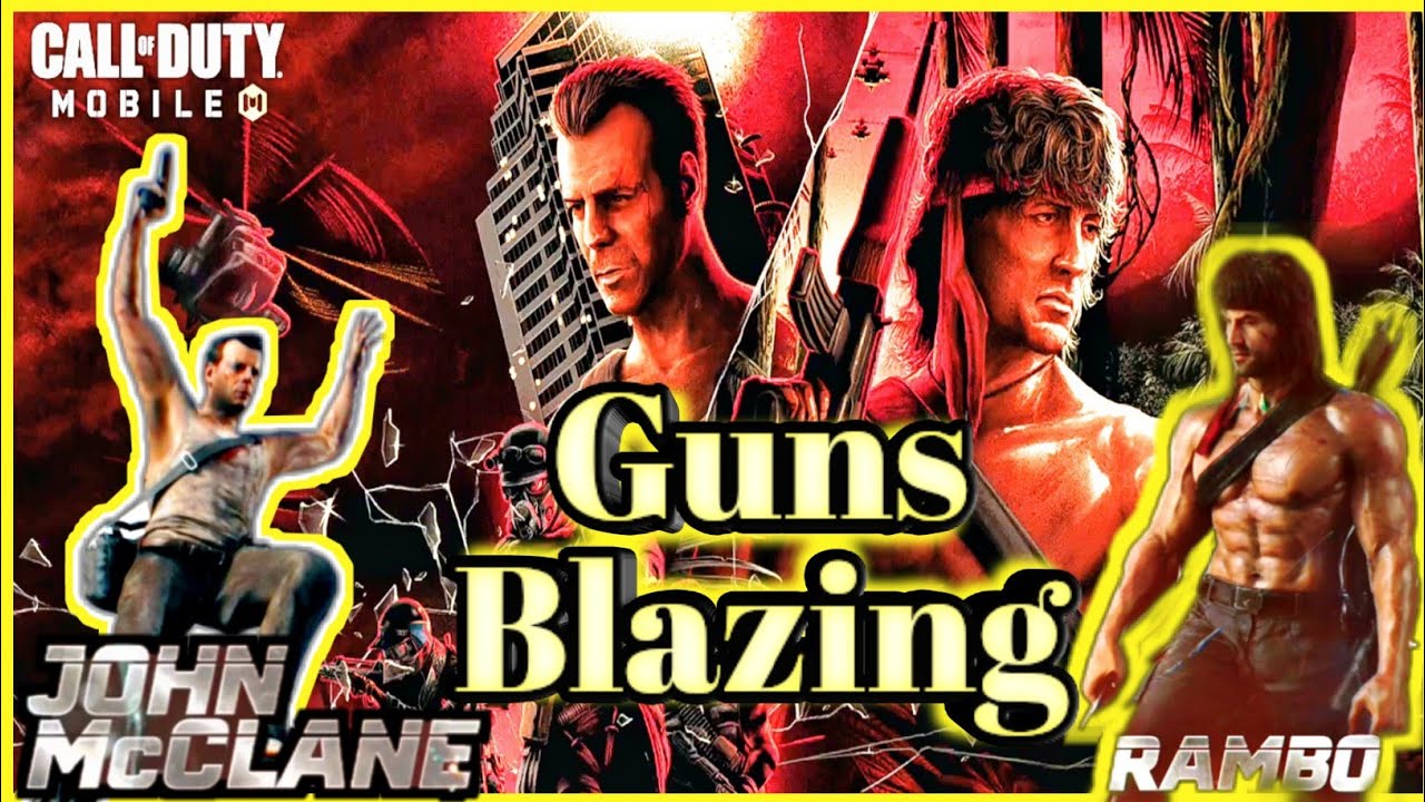 Rambo Codm Guns Blazing Codm Event + All rewards | Rambo + John McCLane + Akimbo ...