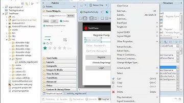 Android Registration and Login Form Designing in Eclipse