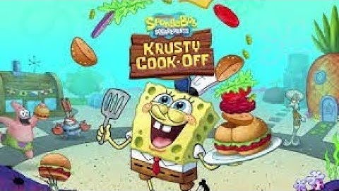 Spongebob : Krusty cook-off - gameplay walk-through tutorial part 1 ( Android/IOS)
