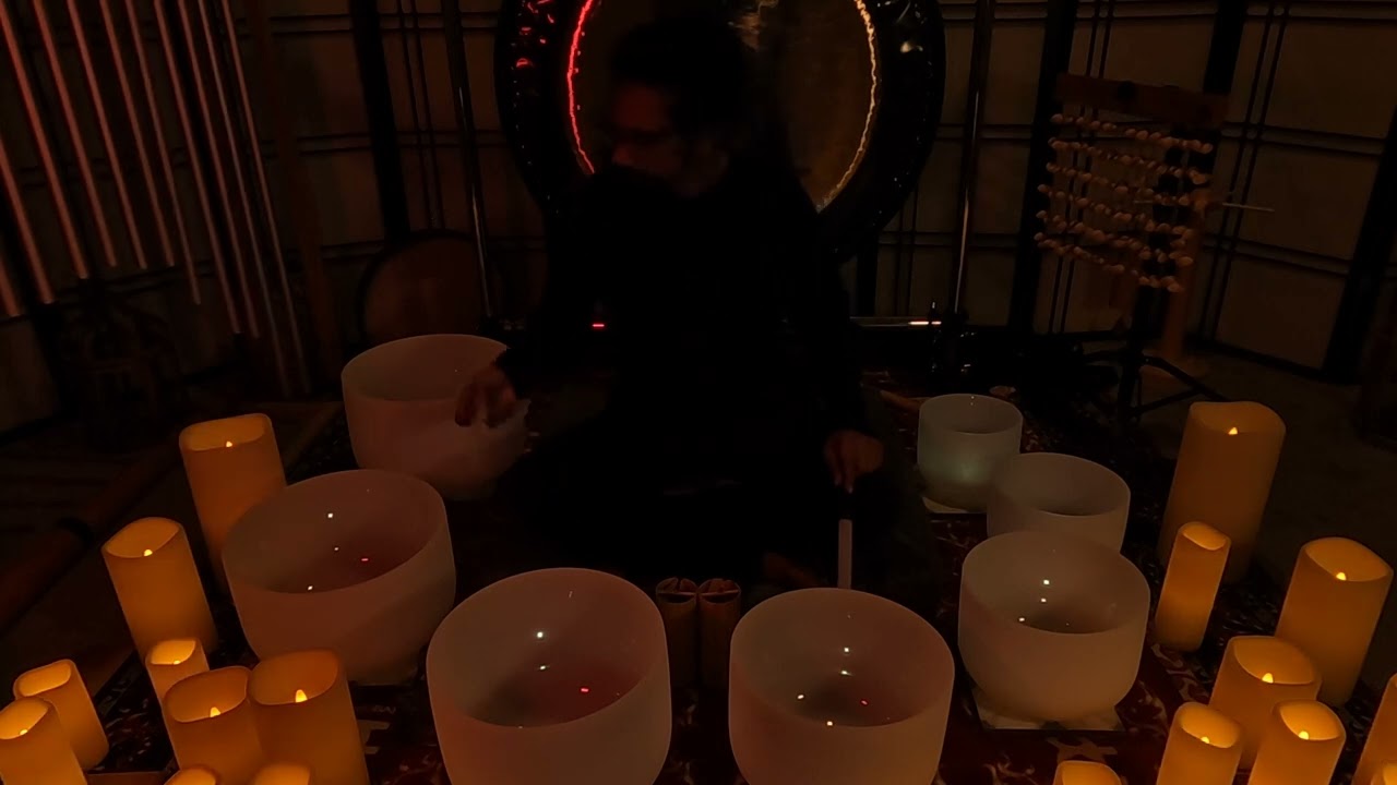 Lung Chime Crystal Singing Bowls Gong Sound Bath Meditation YouTube Lung Chime Crystal Singing Bowls Gong Sound Bath Meditation YouTube