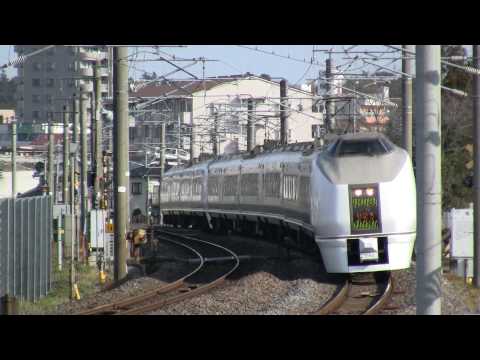 常磐線 藤代－佐貫 特急 スーパーひたち 22号 上野行 22M １月３日