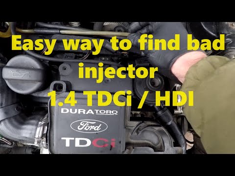 Easy Injector Fault Diagnosis & Fix – Ford Fiesta 1.4TDCi (Peugeot/Citroen 1.4HDI/Mazda MZ-CD/CiTD)