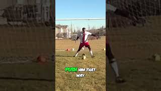 Master The Step Over: Fool Any Defender With This Soccer Move! #shorts