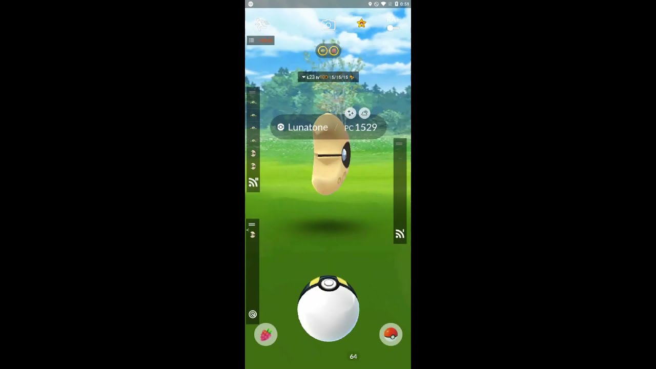 Lunatone 100ivs Shiny "Shundo"