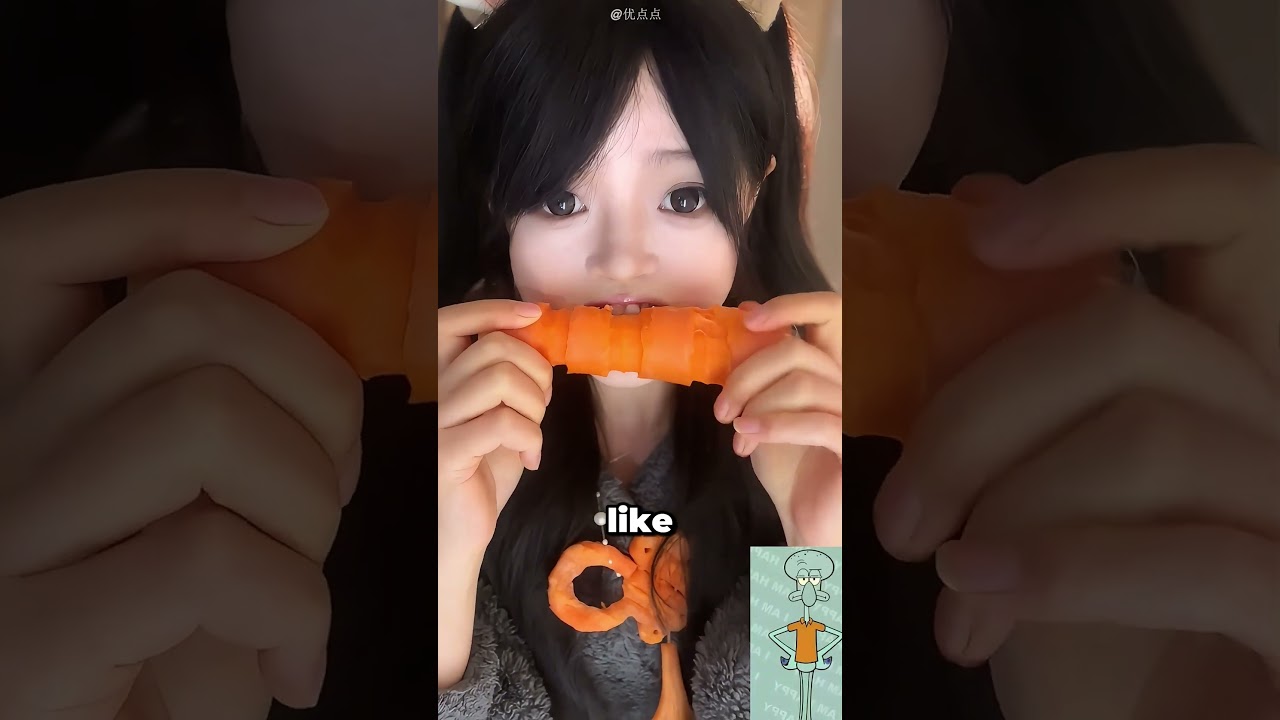 She Did All This With A Carrot 😱