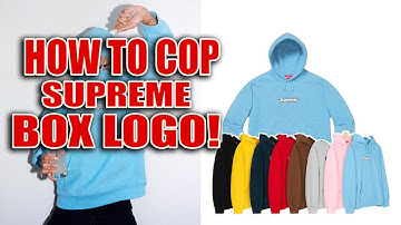 HOW TO COP SUPREME BOX LOGO MANUAL! (Best & Fastest Method)