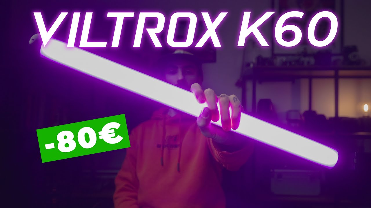 Tube LED RGB PAS CHER - Viltrox K60